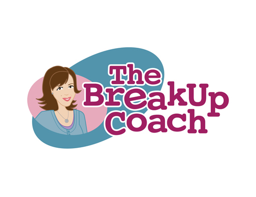 The Break Up Coach Logo Design by 3thought