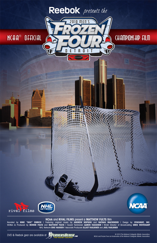 NCAA Frozen Four Hockey Poster Design by 3thought