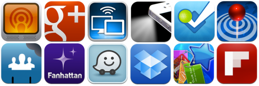 iOS app icons