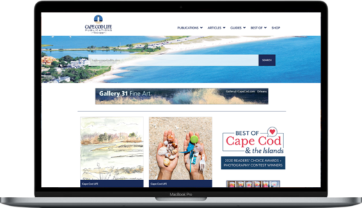 Cape Cod Life After Website Redesign