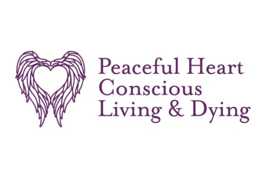 Peaceful Heart Conscious Living & Dying Logo by 3thought