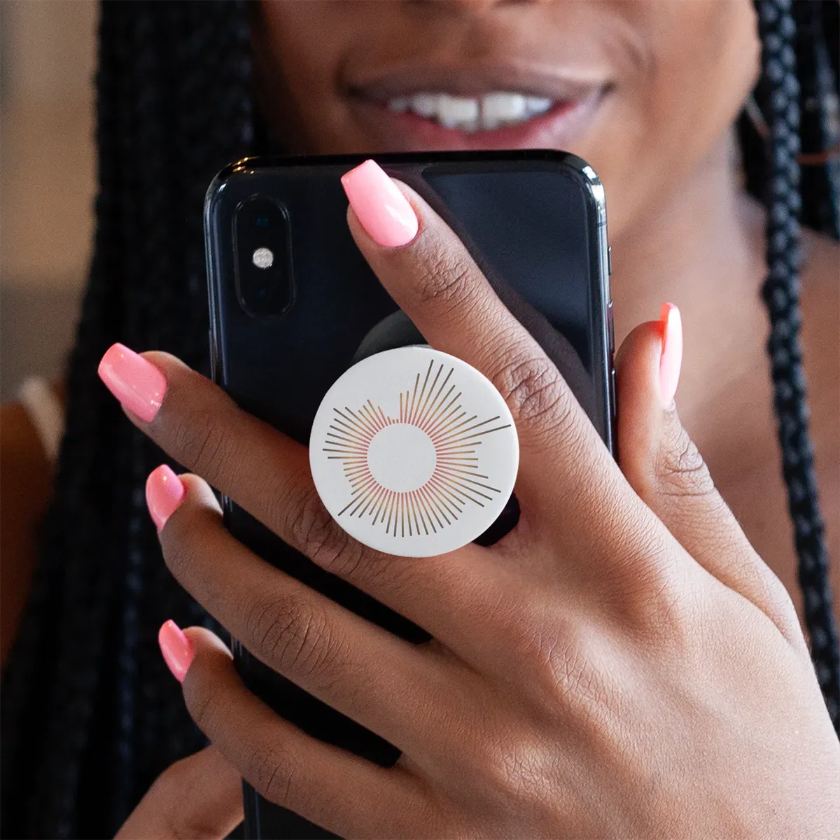 Amplifying-Capital-Popsocke Amplifying Capital Icon is featured on a Pop socket